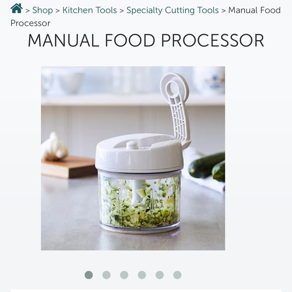Pampered Chef Manual Food Processor - Picture 5 of 6